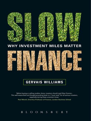 cover image of Slow Finance